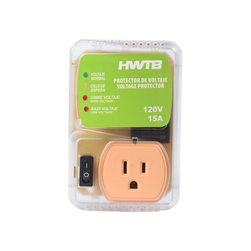 HWTB-V001-US 110V 15A محافظ ولتاژ قابل تنظیم برای تهویه مطبوع