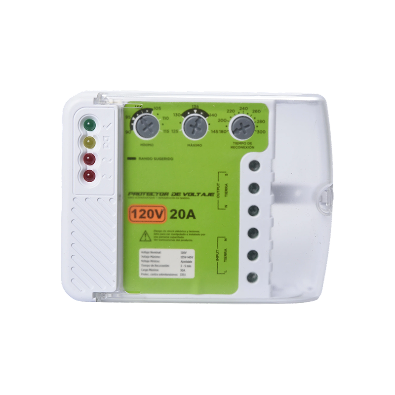 HWTB-V003D-US 110V 30A محافظ ولتاژ قابل تنظیم ایالات متحده برای تهویه مطبوع